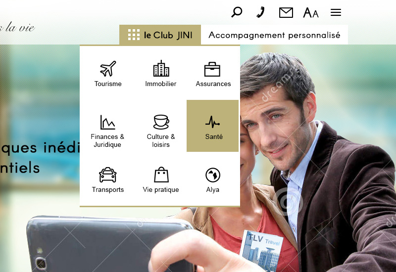 JINI | Website Design